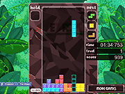Флеш игра онлайн Тетрис Джунгли / Tetris Jungle