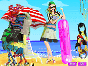 Флеш игра онлайн Пляж Танцевальная / The Beach Dance