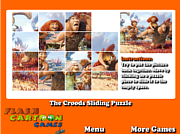 Флеш игра онлайн Крудз. Пазлы / The Croods Sliding Puzzle 