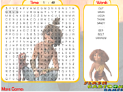 Флеш игра онлайн Поиск по ключевым словам / The Croods Word Search 