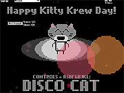 Флеш игра онлайн Диско-Кошки / The Disco Cat