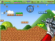 Флеш игра онлайн Стрелок / The Rifleman Mario 