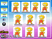Флеш игра онлайн Игра на память. Симпсоны / The Simpsons Memory 