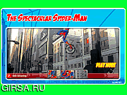Флеш игра онлайн Фотографируем Человека-Паука / The Spectacular Spiderman 