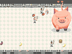 Флеш игра онлайн Маленькая свинка