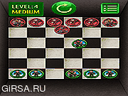 Флеш игра онлайн Выбросить Шашки / Throw Checkers