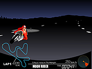 Флеш игра онлайн Moon Rider