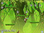 Флеш игра онлайн Jumping Bananas