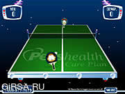 Флеш игра онлайн Garfield's Ping Pong