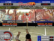 Флеш игра онлайн Популярность Баскетбола / Shootin' Hoops