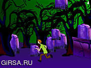 Флеш игра онлайн Scooby Doo Graveyard Scare