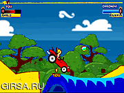 Флеш игра онлайн Hawaiian Race