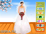 Флеш игра онлайн Свадебное платье