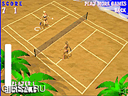 Флеш игра онлайн Теннис пляжа