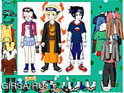 Флеш игра онлайн Naruto Character Dressup
