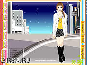 Флеш игра онлайн Вскользь Dressup