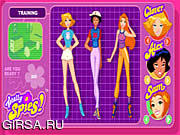 Флеш игра онлайн Totally Spies Dress Up