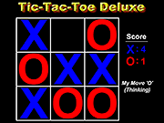 Флеш игра онлайн Крестики-Нолики Делюкс / Tic-Tac-Toe Deluxe
