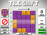 Флеш игра онлайн Сдвиг Плитки / Tile Shift