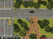 Флеш игра онлайн Гонка на грузовиках