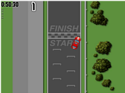 Флеш игра онлайн Гонки на время / Time Trial Racing 
