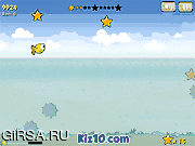 Флеш игра онлайн Приключения рыбки / Tiny Balloon Fish