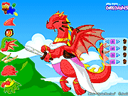 Флеш игра онлайн Крошечные Одеваются Дракона / Tiny Dragon Dressup