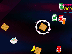 Флеш игра онлайн Тост в космосе / Toast in Space