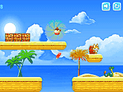 Флеш игра онлайн Приключения Тоби: пляж