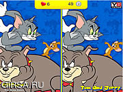 Флеш игра онлайн Том и Джерри. 3 отличия