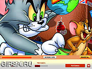Флеш игра онлайн Том и Джерри - скрытые номера / Tom and Jerry Hidden Numbers