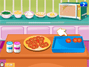 Флеш игра онлайн Помидоры И Кукуруза Пицца