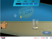 Флеш игра онлайн Бросок монеты / Toss The Coin