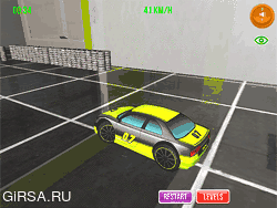 Флеш игра онлайн Игрушка гонщик 3D