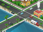 Флеш игра онлайн Сотрудник ГАИ / Traffic Policeman