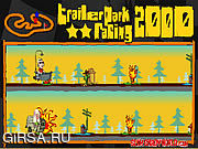 Флеш игра онлайн Trailer Park Racing 2000