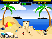 Флеш игра онлайн Seashell Beach Fight