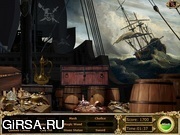 Флеш игра онлайн Поиск предметов - Сокровища пиратов