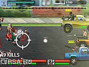 Флеш игра онлайн Зомби на грузовиках / Trucking Zombies