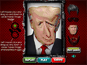 Флеш игра онлайн Trump Funny Face 2
