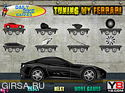 Флеш игра онлайн Тюнинг Феррари / Tuning My Ferrari 