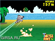 Флеш игра онлайн Съемка черепахи / Turtle Shot