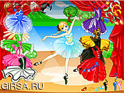 Флеш игра онлайн Tutu Dancer Dress Up
