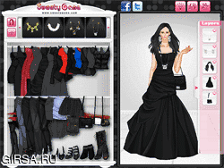 Флеш игра онлайн Мода вампира - Елена