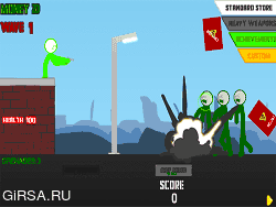 Флеш игра онлайн Бессмертная защита / Undead Defense