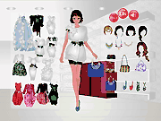 Флеш игра онлайн Уникальный Стиль Платья / Unique Style Dresses