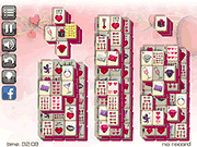 Флеш игра онлайн Маджонг День Святого Валентина / Valentine's Day Mahjong