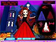 Флеш игра онлайн Наряд для принцессы вампиров / Vampire Princess Dressup