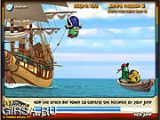 Флеш игра онлайн VeggieTales Jump Ship