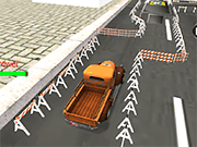 Флеш игра онлайн Вертикальные мультикар парковка 3D